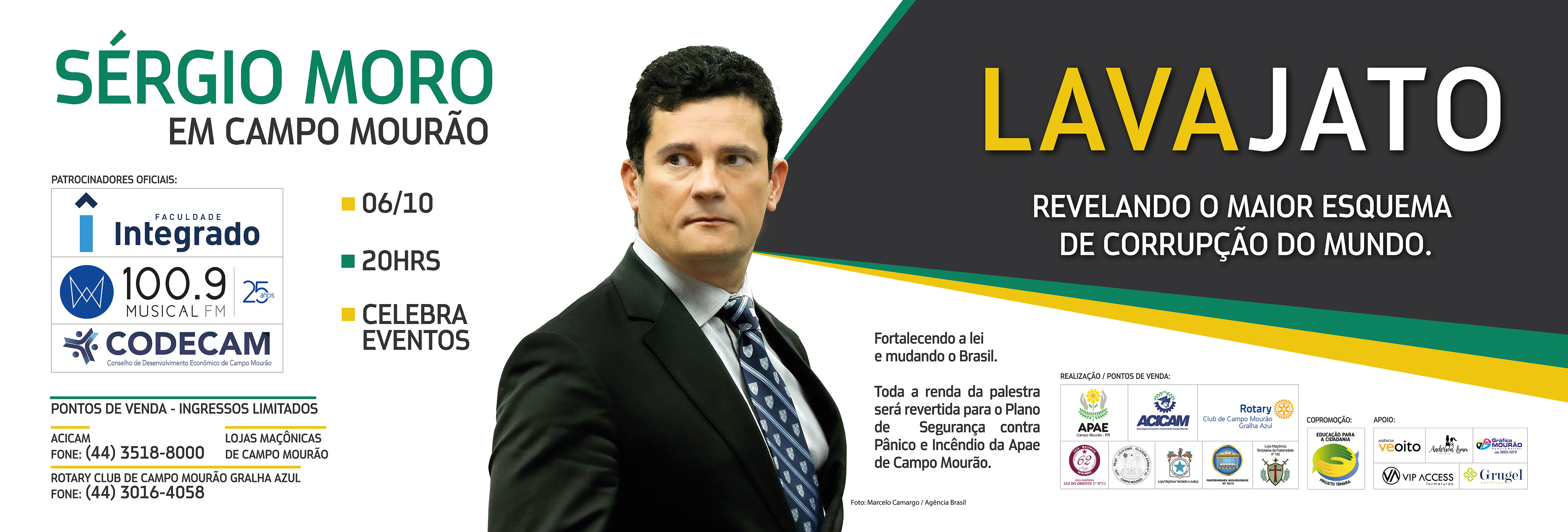 Sérgio Moro em Campo Mourão - Lava Jato: Revelando o maior esquema de corrupção do mundo